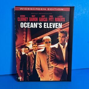 Ocean’s Eleven (DVD, Widescreen Edition) George Clooney Brad Pitt Matt Damon